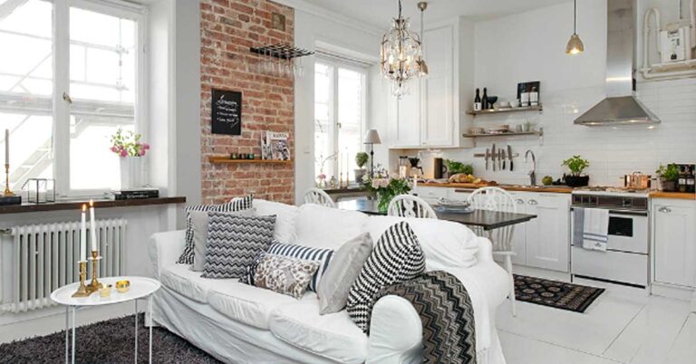 Come arredare una cucina a vista: 15 idee assolutamente da copiare! come-arredare-la-cucina-a-vista-2