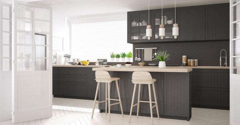 Le cucine con isola: 30 idee moderne per una cucina da sogno cucine-con-isola-moderna-e-penisola