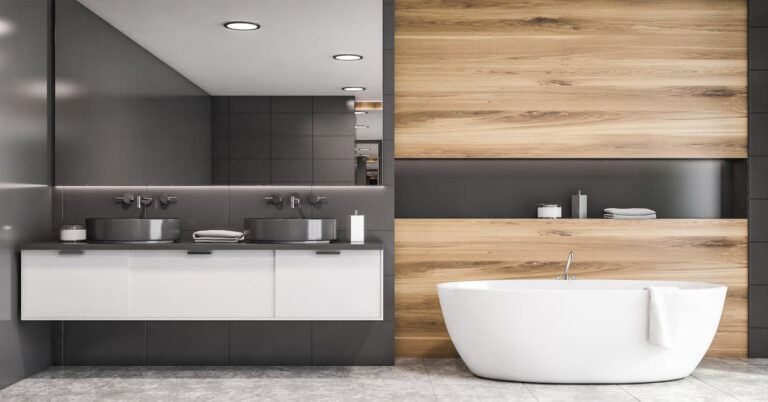 Bagni grigi moderni: un scelta di classe! 15 ispirazioni idee per arredare un bagno grigio in stile moderno.