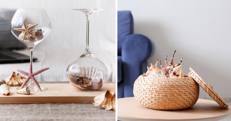 Un centrotavola al profumo di mare per abbellire casa! centrotavola fai da te in stile marino.