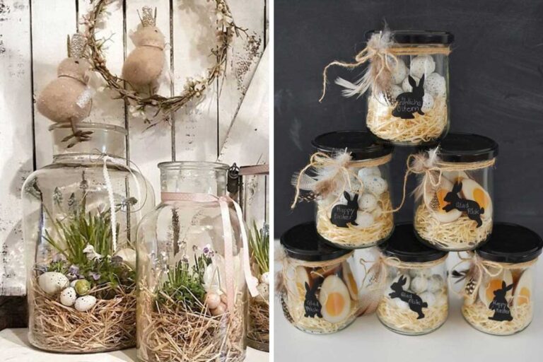 Il barattolo creativo di Pasqua! 10 idee fai da te per ispirarvi Il barattolo creativo di Pasqua.