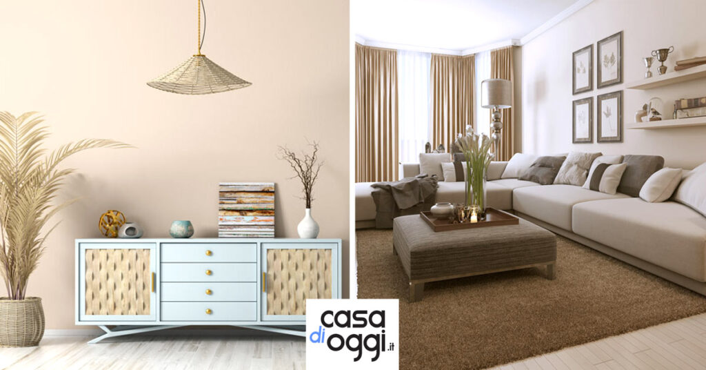 Idee per parete color tortora in casa.