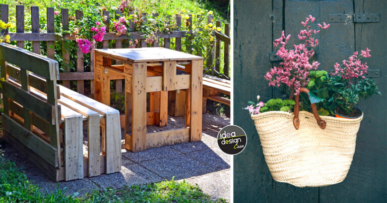 12 idee fai da te originali da realizzare in giardino! Lasciatevi ispirare idee fai da te per il giardino