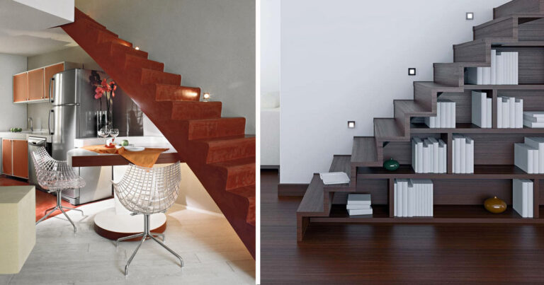 15 soluzioni per sfruttare lo spazio sotto le scale! Ispiratevi sfruttare-spazio-sotto-le-scale