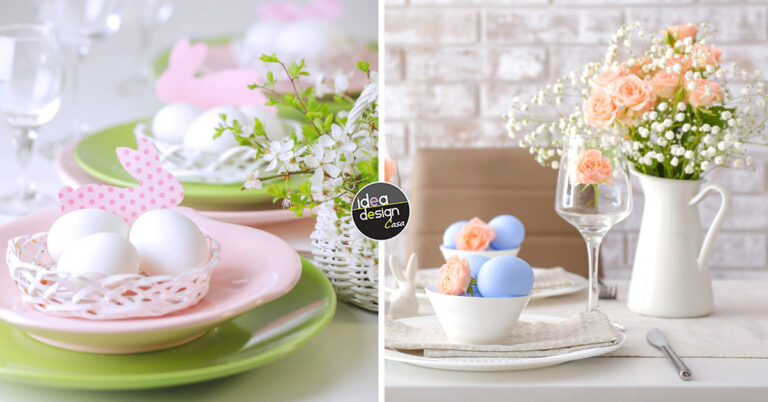 La tavola di Pasqua in stile Shabby! 15 idee per ispirarsi Idee per decorare la tavola di Pasqua in stile shabby chic.