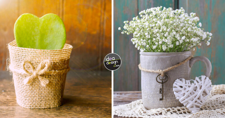 Decorare la primavera con un vasetto Shabby particolare... 13 bellissime idee vasetto di fiori shabby chic fai da te.