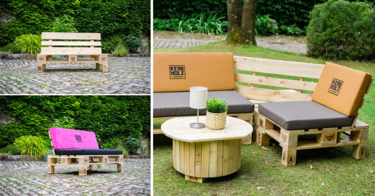 Panca con bancali: ecco 12 ispirazioni fai da te da non perdere Panca con bancali.