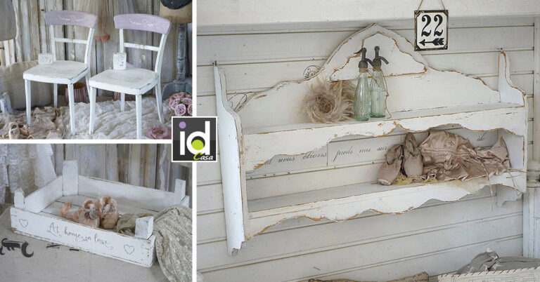 L'arte del fai da te in stile Shabby! 15 meravigliose ispirazioni L'arte del fai da te in stile Shabby