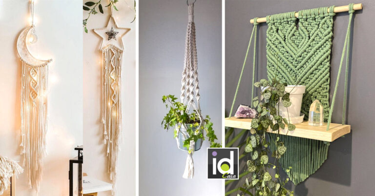 13 decorazioni in macrame fai da te per la casa! Lasciatevi ispirare decorazioni in macrame fai da te per la casa