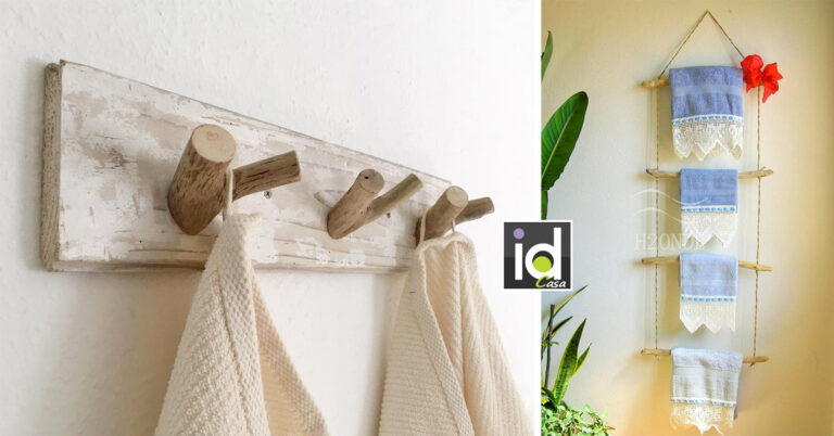 13 porta asciugamani creativi per un bagno di design! Ispiratevi porta asciugamani creativi per un bagno di design