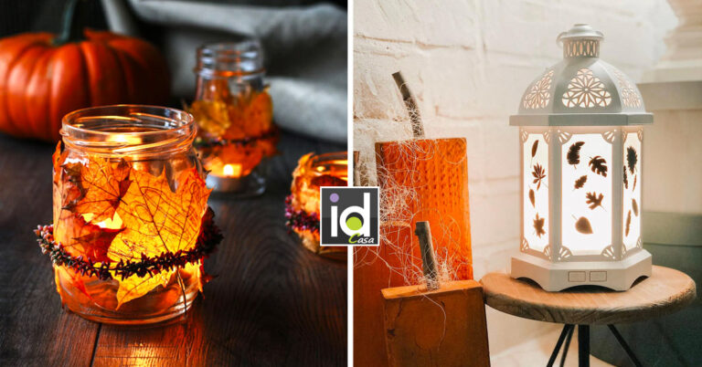 Una bella lanterna per illuminare l'Autunno! 12 ispirazioni Lanterne autunnali per decorare casa.