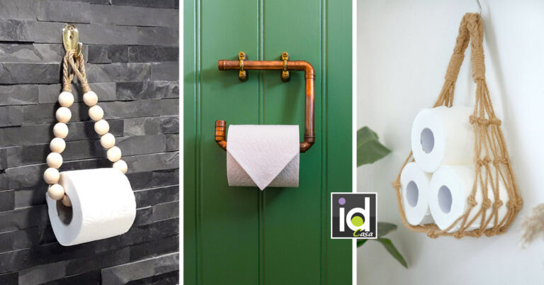 Porta rotoli fai da te per decorare il bagno in modo originale: 13 ispirazioni Porta rotoli fai da te per decorare il bagno