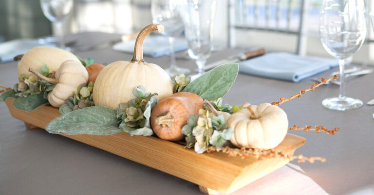 Come realizzare un centrotavola autunnale creativo: 12 ispirazioni fai da te Come realizzare un centrotavola autunnale creativo