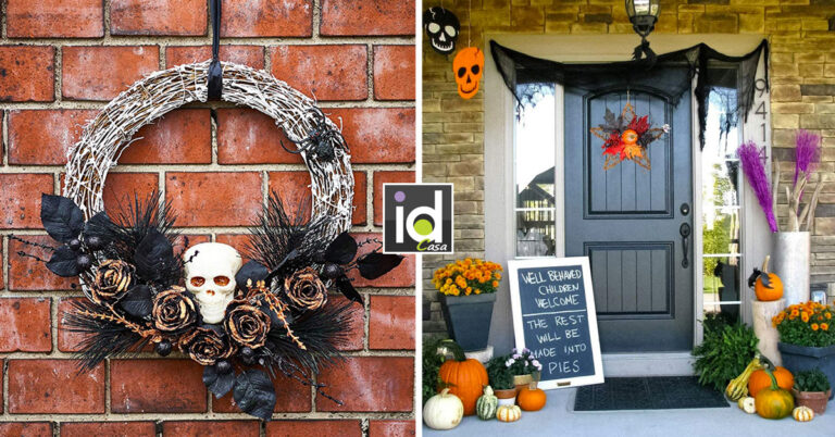 13 decorazioni di Halloween per le porte: lasciatevi ispirare decorazioni di Halloween per le porte