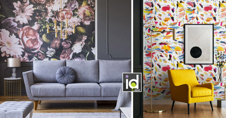 Con la carta da parati trasformate la vostra casa: ecco 13 idee da copiare Decorare casa con la carta da parati