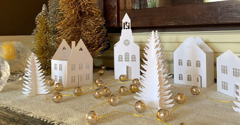 Decorazioni natalizie con la carta: 15 idee fai da te da non perdere Decorazioni natalizie fai da te con la carta