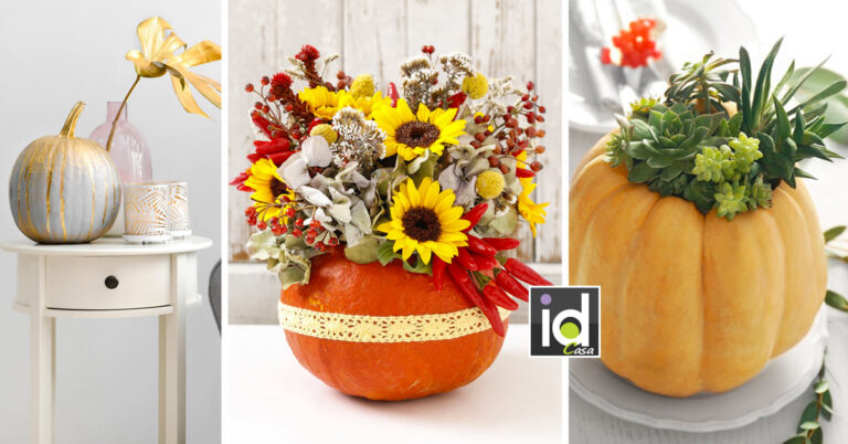 Quando la zucca diventa una splendida decorazione per la casa! 13 ispirazioni Ispirazioni per decorare casa con le zucche.