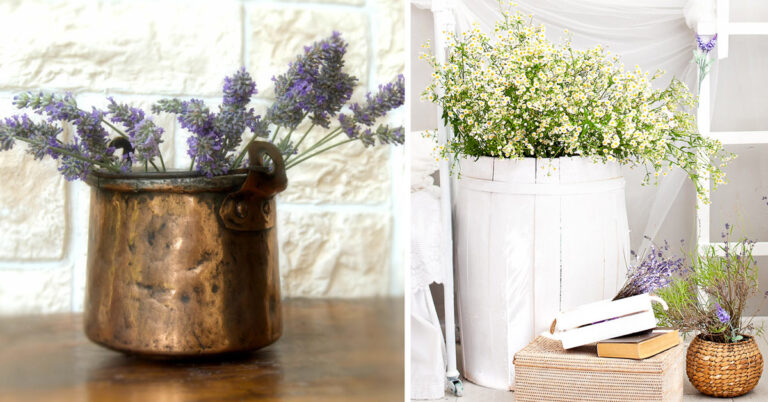 Scegliere il giusto vaso per una casa in stile provenzale: ispiratevi vaso stile provenzale