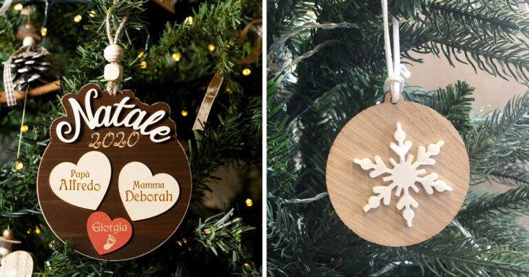 Decorazioni in legno per l'albero di Natale: 10 idee che non ti aspetti Decorazioni in legno per l'albero di Natale