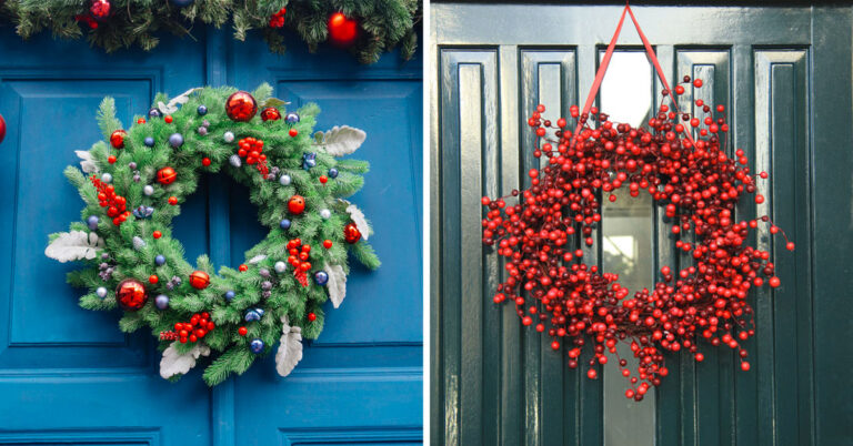 Ravvivare l'ingresso con un fuoriporta natalizio originale: 9 idee fai da te Fuoriporta natalizio idee.