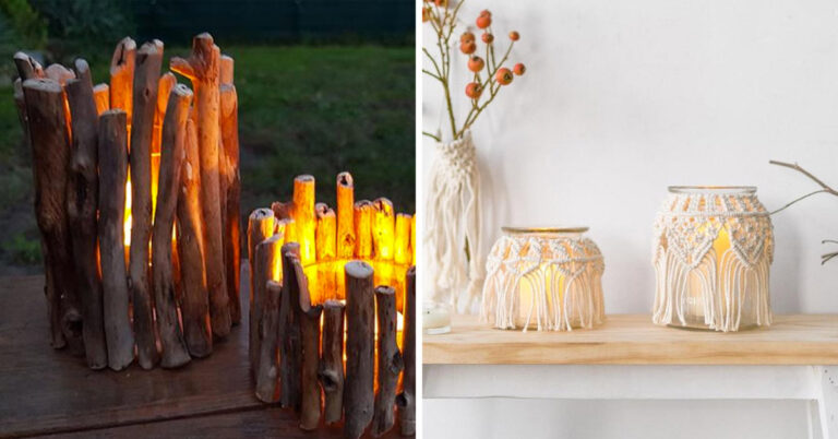 9 idee originali per dei portacandele fai da te con il riciclo: lasciatevi ispirare portacandele fai da te