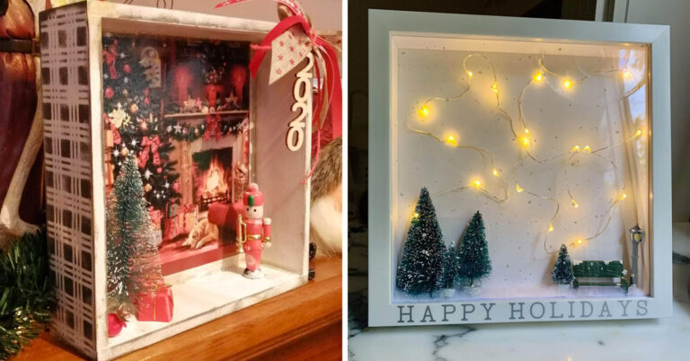 Un quadro di natale originale: 7 idee creative Quadro di natale originale