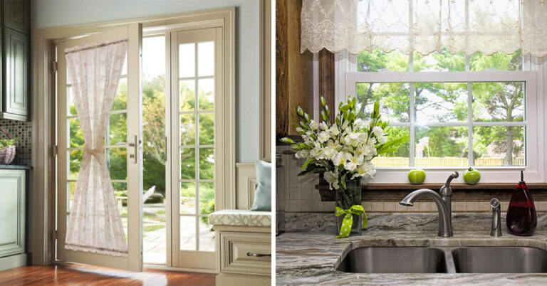 Le tendine country per cucina e salotto: 10 belle ispirazioni tendine country per cucina e salotto