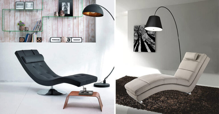 Una bella chaise longue in salotto! 10 modelli di design chaise-longue