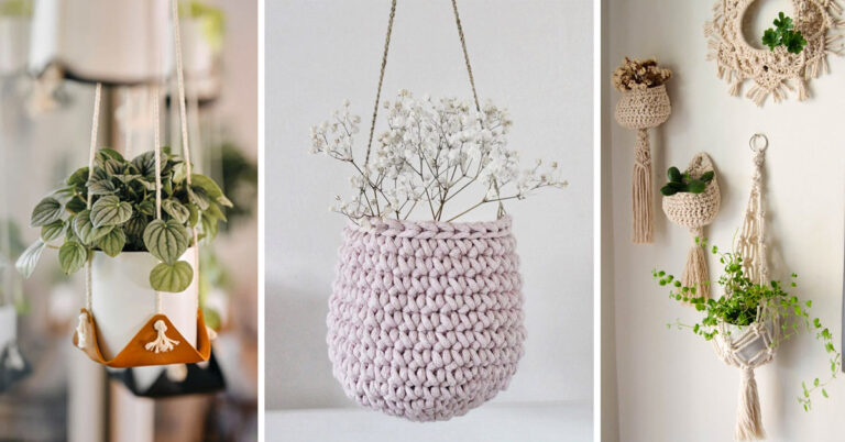 Fioriere sospese: 12 idee e ispirazioni creative Fioriere sospese