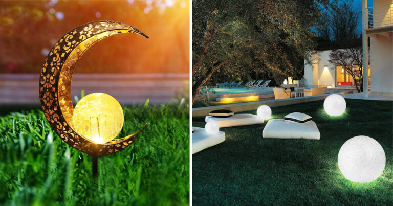 7 idee di design per illuminare il giardino! Ispiratevi lampade-da-giardino