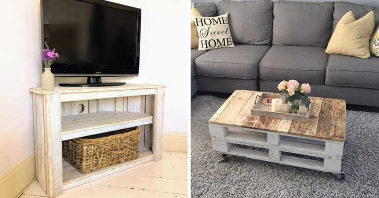 Arredare casa in stile shabby chic riciclando i pallet: ispiratevi Arredare casa in stile shabby chic riciclando i pallet