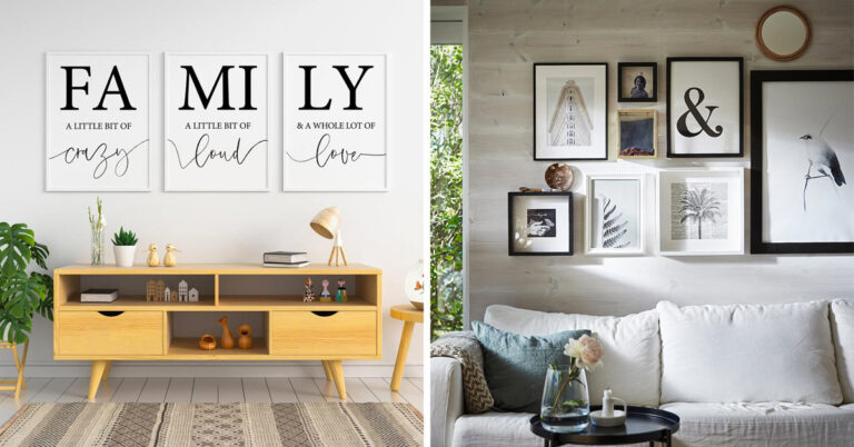 Un tocco design alle vostre pareti con queste cornici per foto: ispiratevi cornici per foto da parete