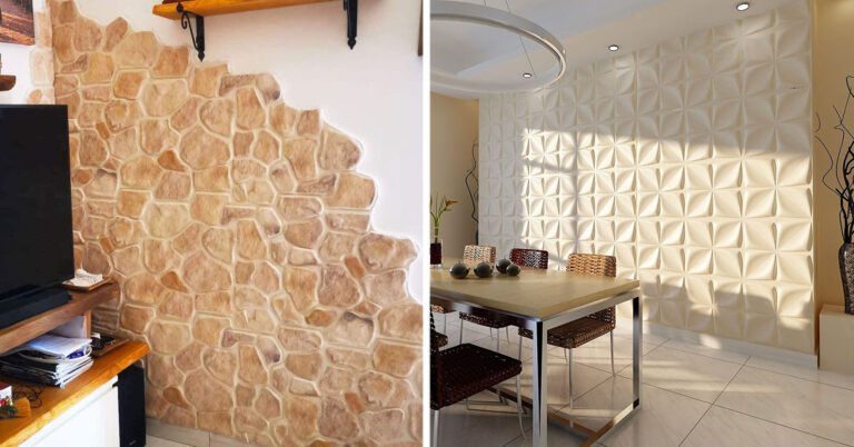 Pannelli decorativi per delle pareti particolari in soggiorno: lasciatevi ispirare Parete.