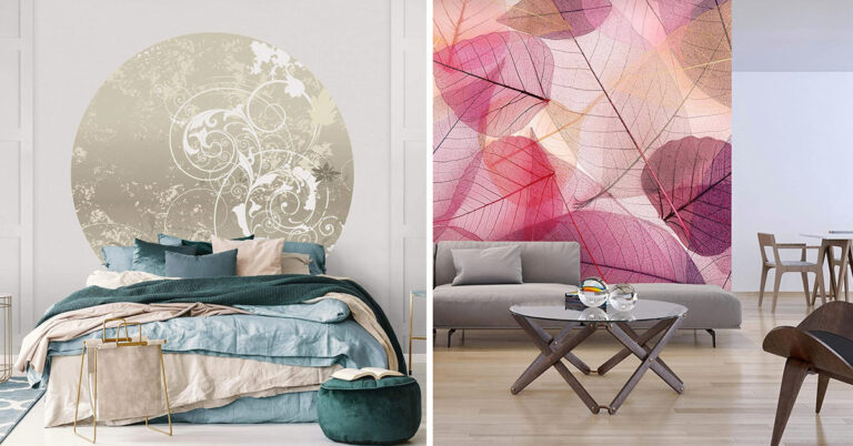 Carta da parati design per una parete moderna: 10 ispirazioni Carta da parati moderna per una parete particolare