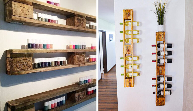 10 idee creative recuperando la parte superiore dei pallet Fai da te con parte superiore dei pallet.