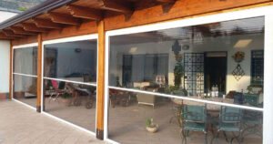 tende invernali chiusura ermetica a caduta