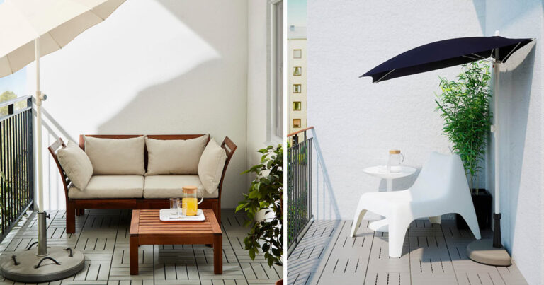 Arredare un balcone piccolo con IKEA: 9 idee salvaspazio arredare balcone piccolo con ikea