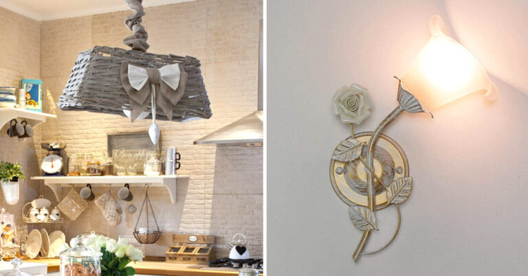Una dolce illuminazione shabby chic in tutta casa: 10 idee per ispirasi Illuminazione shabby chic in tutta casa