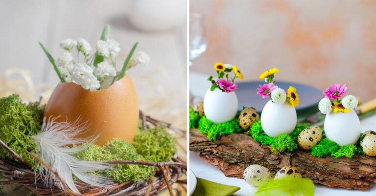 Decorazioni pasquali con uova e fiori: 8 splendide ispirazioni per la casa Decorazioni di Pasqua.