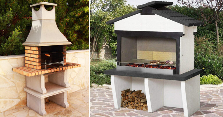 Il fascino del barbecue in muratura... 10 idee per arredare il giardino barbecue-in-muratura