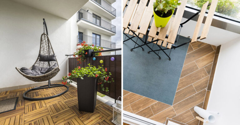 Pavimento per balcone e terrazzo: 10 ispirazioni per un esterno stiloso Pavimento per balconi e terrazzo.