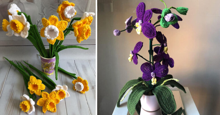 Piante fai da te all'uncinetto: 12 idee creative per abbellire casa in modo originale Piante fai da te all'uncinetto.