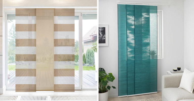 Arredare una casa moderna con le tende a pannello: 10 modelli per ispirarvi tende-a-pannello