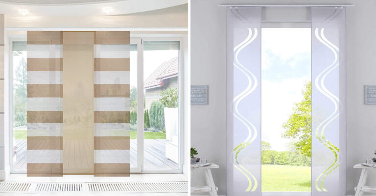 Tende a pannello: 10 ispirazioni stilose per arredare una casa moderna Tende a pannello.