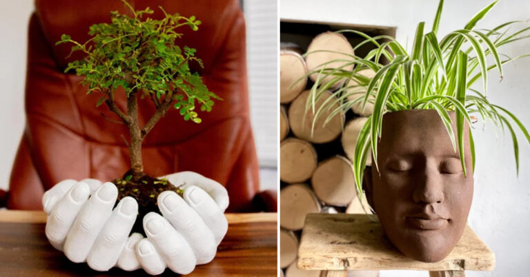 Un tocco di fantasia in casa con questi vasi particolari: 8 ispirazioni originali vasi-particolari