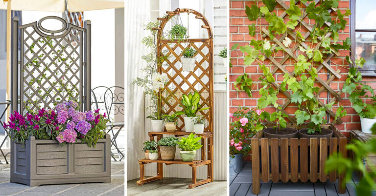 Una fioriera con grigliato per arredare casa e giardino: 10 belle ispirazioni Fioriere con grigliato.