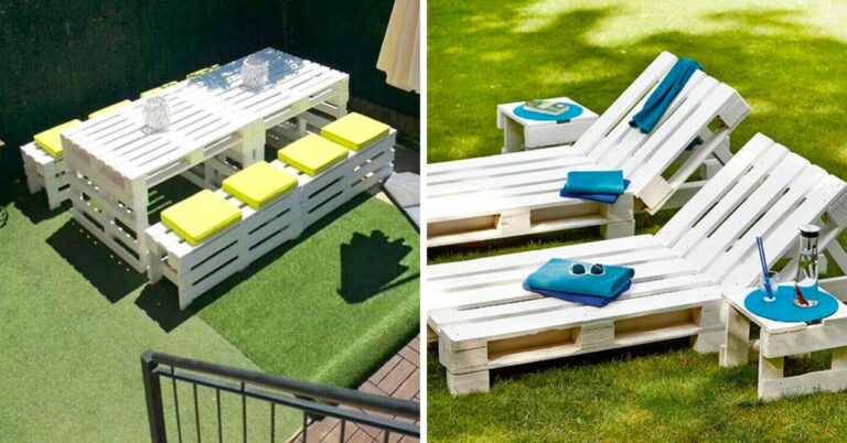 10 modi sorprendenti di riutilizzare i pallet di legno: ispiratevi Riutilizzare i pallet di legno.