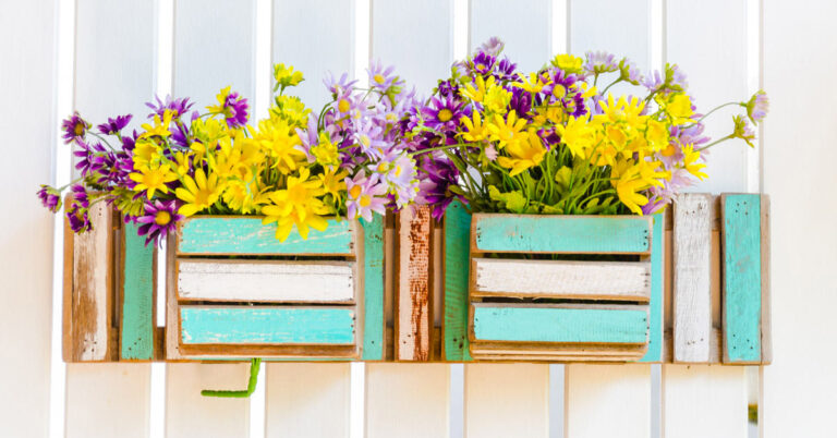 Vasi di fiori creativi per decorare casa d'estate: 10 belle ispirazioni Vasi di fiori creativi estivi.