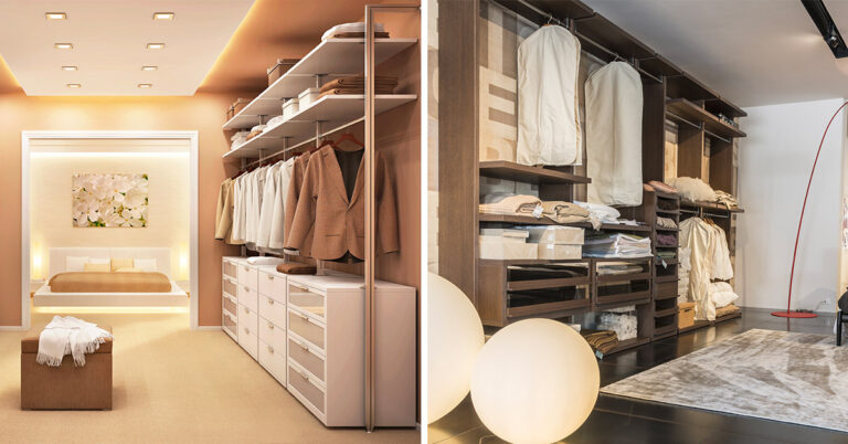 Come ricavare il giusto spazio per la cabina armadio in camera da letto Come ricavare lo spazio in camera da letto per realizzare la cabina armadio