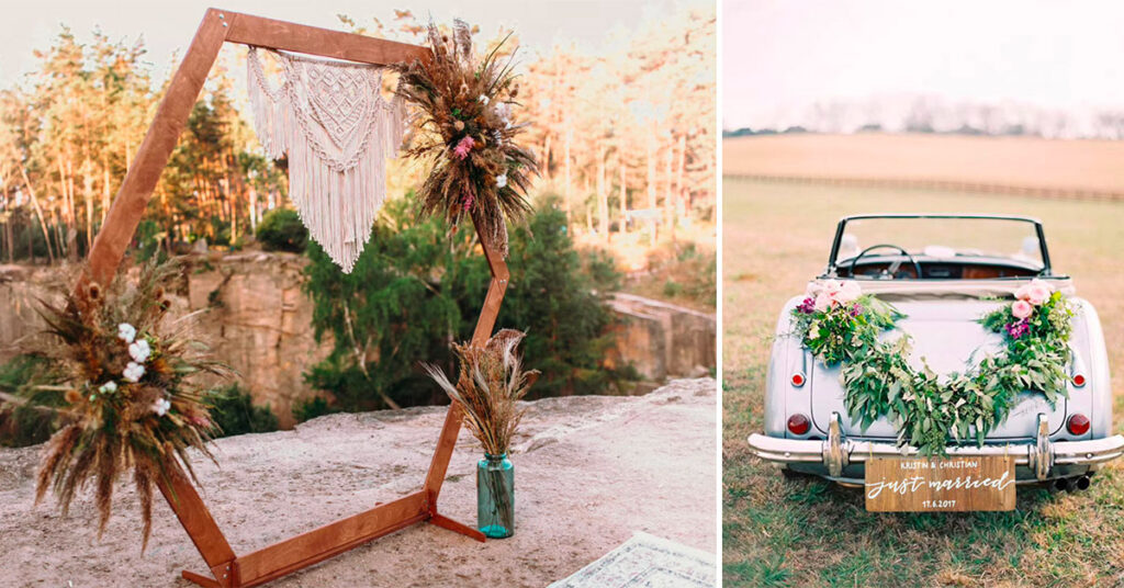5 idee di decorazioni shabby chic per un matrimonio davvero romantico